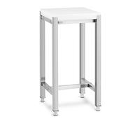 Royal Catering Tajo de Carnicero Placa de Corte RCBC-01 (Dimensiones: 40 x 40 cm, Material: acero inoxidable/plástico (polietileno))