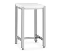 Royal Catering Tajo de Carnicero Placa de Corte RCBC-04 (Dimensiones: 40 x 50 cm, Material: acero inoxidable/plástico (polietileno))