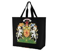 Royal Coat of Arms of The Kingdom of Scotland - Bolsa de hombro para mujer, reutilizable, ligera, bolsa de almacenamiento de viaje
