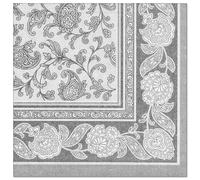 ROYAL Collection - Servilletas (160 unidades, 1/4, 40 x 40 cm), color gris