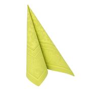 Royal Collection - Servilletas (50 unidades, pliegue 1/4, 40 x 40 cm), color verde lima