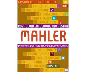 Royal Concertgebouw Orchestra/Jansons - Mahler: Las Sinfonías [Internacional] [Blu-ray]
