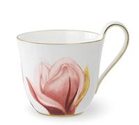 Royal Copenhagen Flora - Taza de magnolia con asa alta, 325 ml