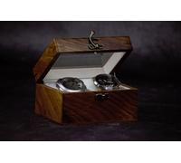 Royal Craft Expertise 'Vitrina de reloj vintage superior de palisandro para hombre, organizador grande de lujo para hombres con 8 ranuras divididas (TWO ROOM)