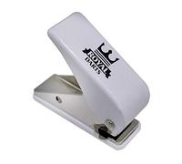 Royal Darts Flightlocher Perforadora de Plumas, Unisex Adulto, Blanco, estándar