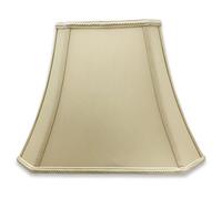 Royal Designs DSO-68-16BG - Pantalla rectangular para lámpara de esquina con corte acampanado, color beige (6.25 x 8) x 11 x 16 x 12, 16