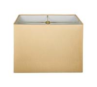Royal Designs - Pantalla rectangular para lámpara, Antique Gold, (6 x 12) x (8 x 14) x 10