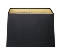 Royal Designs - Pantalla rectangular para lámpara, negro, (6 x 12) x (8 x 14) x 10