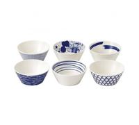 Royal Doulton 6 Boles Pacific. azul 16 cm