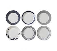 Royal Doulton 6 Platos hondos Pacific 22 cm