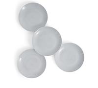 Royal Doulton Exclusively for Gordon Ramsay Maze - Plato llano gris claro, juego de 4, 11 pulgadas