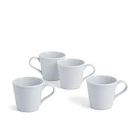 Royal Doulton Exclusively for Gordon Ramsay Maze - Taza gris claro, juego de 4, 13.5 onzas