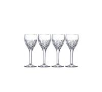 Royal Doulton Highgate - Juego de 4 copas de vino de cristal para vino blanco