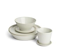 Royal Doulton Urban Dining - Vajilla de 6 piezas, color blanco