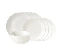 Royal Doulton Vajilla Maze 12 piezas blanco
