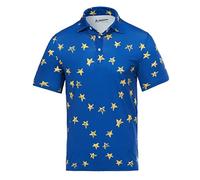Royal e Impresionante Eurostar Flag European Golf Polo de Polo para Hombres, Tops de Golf para Hombres, Camisas de Golf Hombres, Camisas de Golf para Hombres, Camisas de Polo de Golf para Hombres
