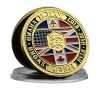 Royal Engineers Sword Beach Challenge Coin 6.6.1944 D.Day Normandía Landing Metal Medalla con caja de plástico Art Craft
