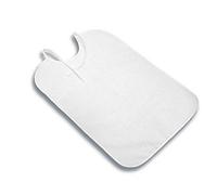 Royal Europe Textile - Baberos Rizo Sanitario, 100% ALGODÓN + PVC, Blancos, 45x60cm, Pack 10 ud