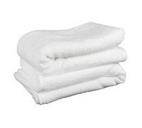 ROYAL EUROPE TEXTILE SL 2 Toallas de Lavabo 100% algodón Medidas 50x100 cms Color Blanco. 450 Gramos/m2.