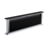Royal Flush 120cm 836m³/h Extractor de Encimera Negro/Plata