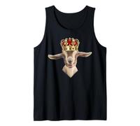 Royal Goat King with Crown Camiseta sin Mangas