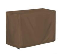 Royal Gourmet PC3401B PC3401S PC3404S - Funda de mesa para parrilla de exterior con cremallera dividida de 40 pulgadas, resistente a la intemperie (café)