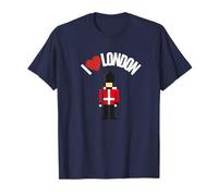 Royal Guard & I Heart London Design - Regalo de viaje retro Camiseta