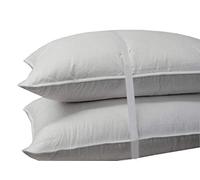 Royal Hotel Royal Hotel - Almohada de plumón de 500 hilos, 100% algodón, tamaño king, firme, juego de 2