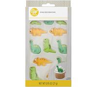 Royal Icing Decorations 12/Pkg-Dinosaurs