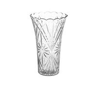 Royal Imports Florero acrílico Decorativo para el hogar o la Boda, plástico irrompible, 9 Pulgadas de Alto, Apertura de 4 Pulgadas, Transparente