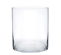 Royal Imports - Florero de Cristal Decorativo, cilíndrico, Centro de Mesa para hogar o Boda, 20,3 cm de Alto, 15,2 cm de Boca, Transparente
