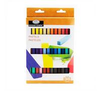 Royal & Langnickel Essentials - Juego 36 Suave Cuadrado Dibujo Colores Pastel cph-a36