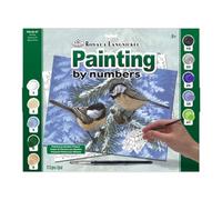 Royal & Langnickel Paint by Number - Juego de pintura (27,9 x 38,1 cm), diseño de pájaros