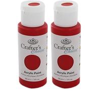 Royal & Langnickel Pintura acrílica de Color Escarlata (59 ml) (Paquete de 2)