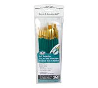 Royal & Langnickel Super Value - Set de brochas de pelo natural, 10 piezas