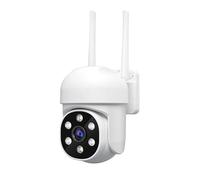 Royal Led Cámara 2 MP Wi-Fi Externa, cámara de vigilancia, Seguimiento del Movimiento con detección Humana, Audio bidireccional, 2,4 GHz conectable al Smartphone Android iOS