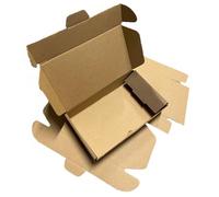 Royal Mail - Cajas postales de cartón de una sola pared de 22 x 12,5 x 4,5 cm, tamaño pequeño, para envíos postales, para cualquier negocio en línea, precio de descuento a granel (1)