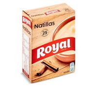 Royal Natillas, Preparado en Polvo 25 Raciones, Pack 5 x 20g - 100 g