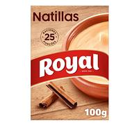Royal Natillas, Preparado en Polvo 25 Raciones, Pack 5 x 20g - 100 g (Paquete de 7)