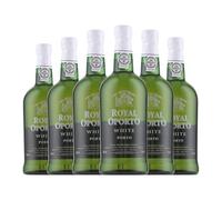 Royal Oporto White Porto 75 cl Vino generoso (Caja de 6 Botellas de 75 cl)