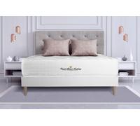 Royal palace bedding Somier blanco + Colchón con espuma viscoelástica 120 x 190