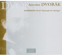 DVORAK: Symphony n. 8, Serenade for Strings [CD de audio] Royal Philarmonic Orchestra, Dvorak and Sir Yehudi Menuhin