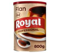 Royal Professional Flan, Preparado en Polvo 64 Raciones, Bote 800 g
