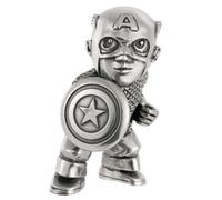 Royal Selangor - Minifigura de peltre del Capitán América, colección acabada a m