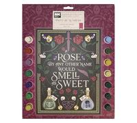 Royal Shakespeare Company - Pintura por números, Romeo y Julieta, arte de pared, manualidades personalizadas, decoración del hogar, regalo de manualidades, kit todo incluido, número, obra de arte de