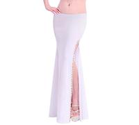 ROYAL SMEELA Falda Baile Oriental Mujer Faldas Larga Baile Vientre para Mujer Falda de Danza del Vientre Adulto Falda Bailarina del Vientre Ropa Danza Vientre Traje Bailarina Danza del Vientre