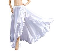 ROYAL SMEELA Falda de Danza del Vientre para Mujer Ropa Danza Oriental Falda Danza Oriental satín Faldas Danza Vientre Mujer Traje Danza del Vientre Falda Danza del Vientre Larga Traje Danza Vientre