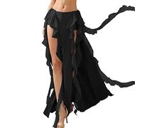ROYAL SMEELA Falda Larga Danza del Vientre Falda+Danza+Oriental Faldas Danza Vientre Mujer Disfraz Danza del Vientre Mujer Falda Baile Vientre Traje de Danza del Vientre Falda Bailarina del Vientre