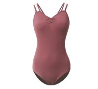 ROYAL SMEELA Maillot Danza Sin Mangas Adulto Maillots Ballet Tirantes Mujer Leotardos Bailarina Body Baile para Mujeres
