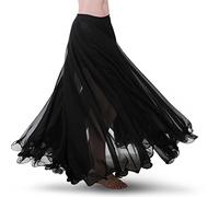 Royal SMELA Faldas largas Danza del Vientre ATS Voile Maxi Faldas Flamenca Tribales Vestido de Baile Gasa de Las Mujeres Ropa de Entrenamiento 720 Grados Falda Grande del Swing